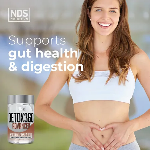 Miniatura 5 de FitLife Brands Nutrition Detox 360 Advanced - Limpieza y desintoxicación con probióticos y fibra para apoyar la salud y el bienestar intestinal