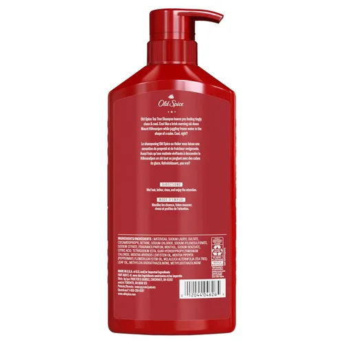 Miniatura 11 de Old Spice Champú de Árbol de Té para Hombre, Cabello Más Sano, Más Lleno, Más Hidratado, 21.9 Fl Oz Cada Uno, Pack de Dos