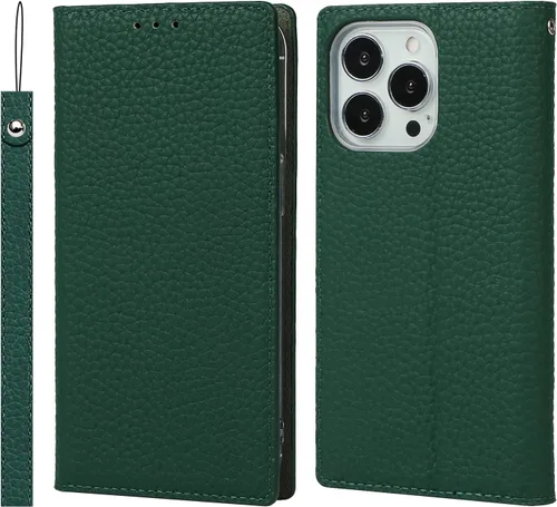 Miniatura 11 de Havaya Funda para iPhone 13 Pro con tarjetero y llavero, soporte de cuero, a prueba de golpes, con ranuras para tarjetas de crédito, cremallera