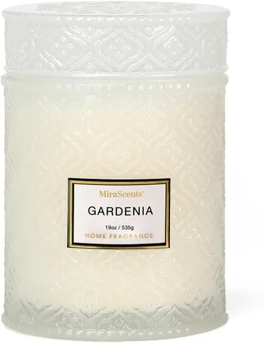 Miniatura 8 de Velas perfumadas con aroma a rosas, velas rosas de regalo para mujeres, vela decorativa de lujo de gran tamaño para el Día de San Valentín en 2-Rosa