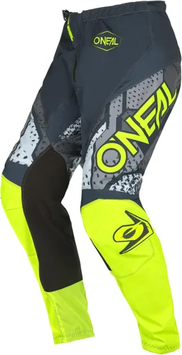 Element Camo Pantalones, Gris/Amarillo 30