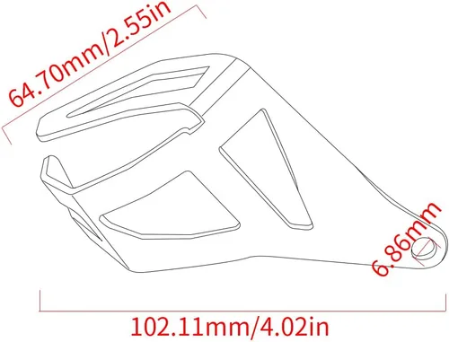 Miniatura 7 de Modeer Para R 1200 1250 GS ADV GS LC Accesorios de motocicleta Bomba de líquido de freno trasero depósito cubierta proteger para R1250 GS HP R 1250