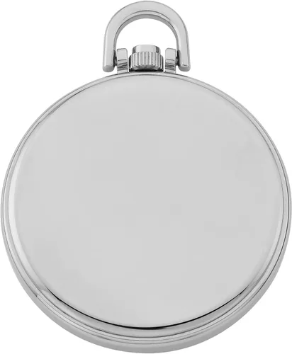 Miniatura 4 de Gotham Reloj de bolsillo de acero inoxidable analógico cuarzo fecha ferrocarril estilo GWC14107S