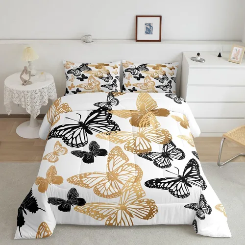 Miniatura 44 de Erosebridal Juego de edredón de béisbol para niños, ropa de cama vintage con bandera americana, tamaño Queen para adultos, niñas, niños