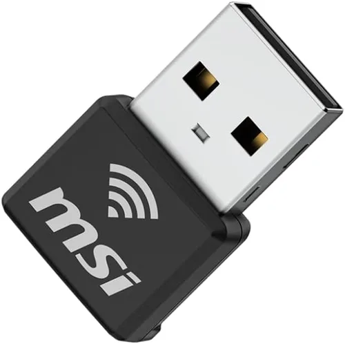 Miniatura 4 de MSI AX1800 Nano Adaptador WiFi USB - WiFi 6, hasta 1800 Mbps, Red Inalámbrica Dual-Band 2.4G/5G, encriptación WPA3, MU-MIMO, OFDMA, 2X Antenas