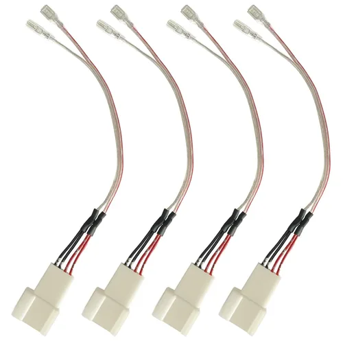 Miniatura 12 de Conector de cable de altavoz tweeter para tablero de Toyota Corolla/Camry 2012-2020, RAV4 2015-2019, adaptador de cable de altavoz para Subaru