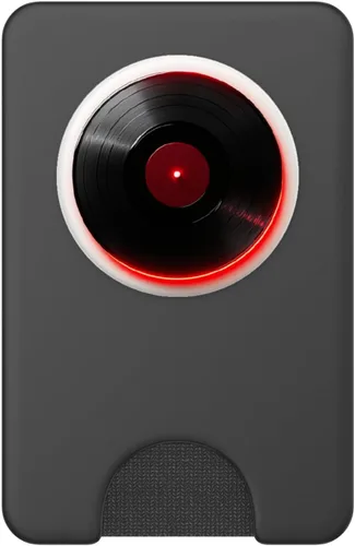 Miniatura 2 de Red Vinyl Record Player Vinyl Collector Retro Music Lover PopSockets PopWallet for MagSafe