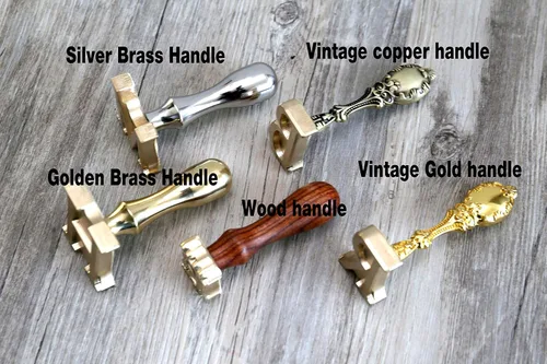 Miniatura 2 de Sello de hielo personalizado, sello de cera para bricolaje, sello de marca de hielo con cabeza de latón extraíble, sello de hielo personalizado