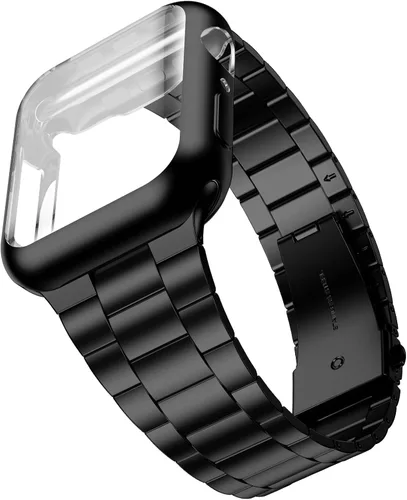 Wolait Compatible con Apple Watch Band de 1.929 in 1.811 in 1.772 in 1.732 in 1.654 in 1.496 in 1.575 in 1.614 in, correas de acero inoxidable para