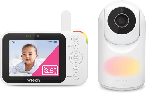 Miniatura 15 de VTech - Monitor de video para bebé con 2 cámaras y pantalla LCD de 5 pulgadas, hasta 17 horas de video y 31 horas de audio