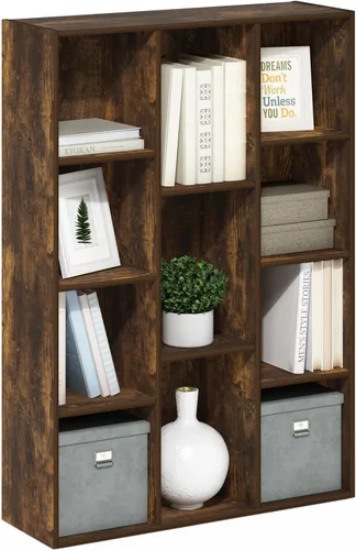 Miniatura 80 de Furinno - Estantería abierta reversible de 5 cubos, color blanco y rosado, 11069WH/PI Blanco/Rosa