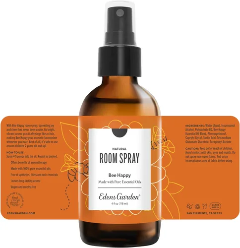 Miniatura 6 de Edens Garden Bee Happy Room - Spray natural y fabricado con aceites esenciales