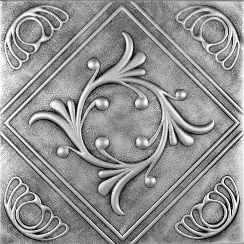 Miniatura 38 de À LA MAISON CEILINGS R02 Diamond Wreath - Azulejo de techo de espuma (21.6 pies cuadrados/caja), paquete de 8, color blanco liso