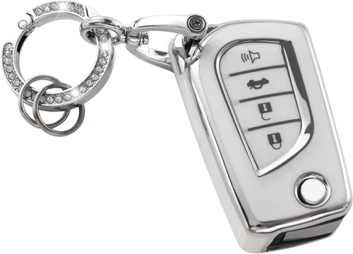 Miniatura 29 de YO&YOYE Funda para Llavero de TPU con Anillo para Llaves