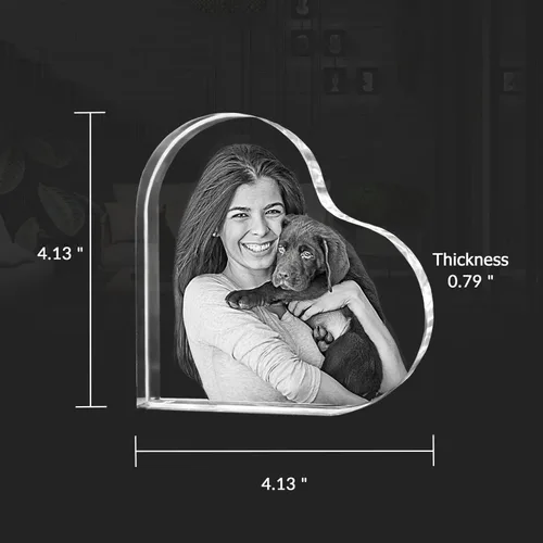 Miniatura 6 de ArtPix 3D Foto de cristal, regalos personalizados para mujeres, hombres, esposa, marido, mamá, grandes regalos personalizados con tu propia foto