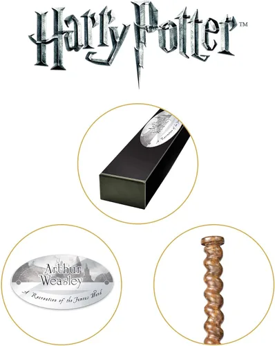 Miniatura 4 de The Noble Collection The Noble Collection Arthur Weasley - Varita de personaje
