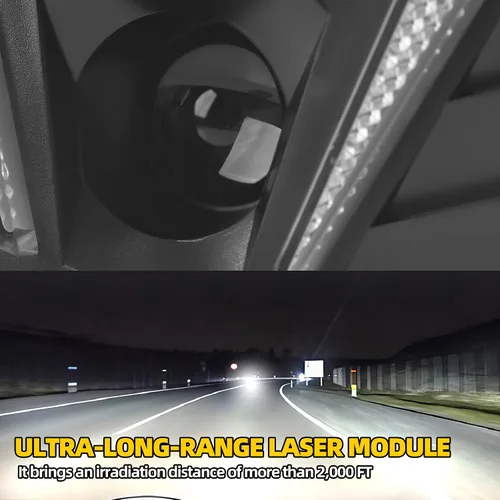 Miniatura 6 de Faros delanteros DRL personalizados de 7 pulgadas, faros delanteros LED redondos compatibles con Jeep Wrangler JK, JKU, TJ, LJ, Chevy, Ford, GMC