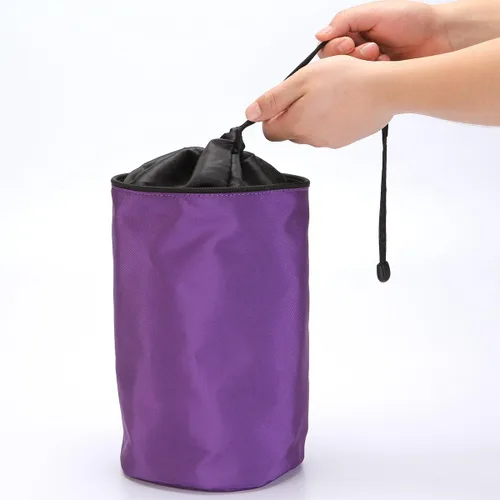 Miniatura 2 de Bolsa de Pinzas para Ropa Colgante Organizador de Clavijas de Tendedero Bolsas de Almacenamiento, A Prueba de Polvo (Puper Ultra Violeta)