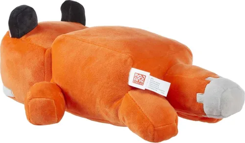 Miniatura 5 de Mattel Minecraft Muñeco de peluche de zorro de 12 pulgadas, figura de animal de peluche suave y con orejas caídas, inspirada en el personaje