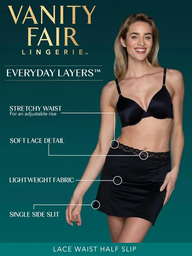 Miniatura 4 de Vanity Fair Mujeres Daywear Solutions Half Slip 11711