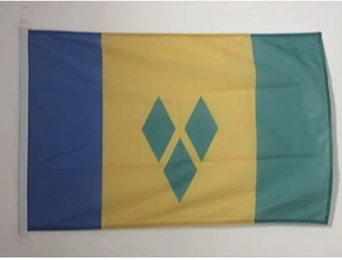 Miniatura 168 de Bandera Náutica Venezuela 18'' x 12'' - Banderas Venezolanas 11.8 x 17.7 in - Banner 12x18 in para barco - AZ FLAG