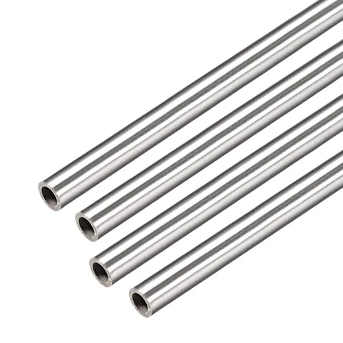 uxcell 4 tubos de tubo capilar de acero inoxidable 304 de 0.114 in de identificación de 0.193 in de diámetro exterior de 11.811 in de longitud de