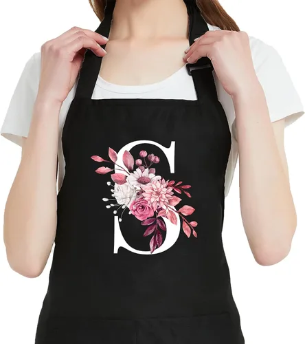 Miniatura 31 de Delantales Personalizados para Mujeres con Bolsillos, Lindos Delantales para Mujeres Chef de Repostería, Regalos de Cocina para el Cumpleaños de Mamá