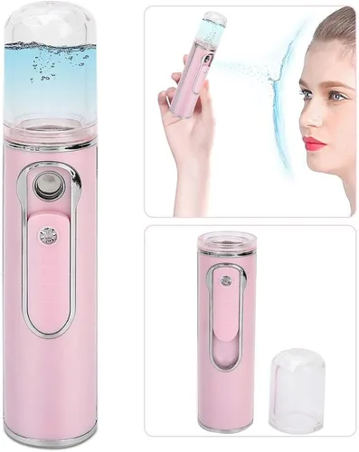 Miniatura 2 de Facial Mister Portátil Mini Cool Mist Práctico Pulverizador Profesional Atomización Humidificador Facial Vapor Facial Hidratante e Hidratante Spa