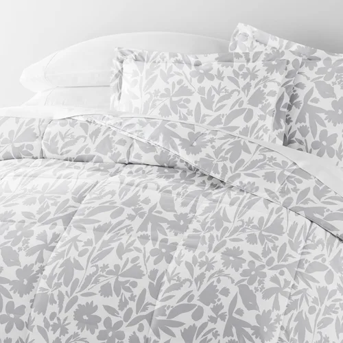 Juego de colcha individual de Linen Market (2 piezas): lleva el lujo a casa con nuestros edredones alternativos de plumón suaves y ligeros de tamaño