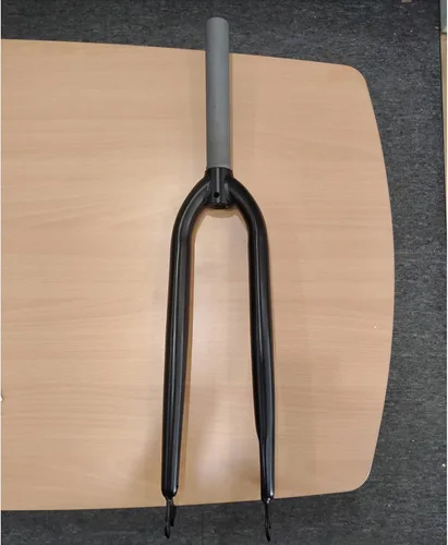 Miniatura 4 de 26 inch Bicycle Fork 1-1/8" Threadless Rigid Fork for MTB Road Cruiser Bike, Disc Brake (Black)