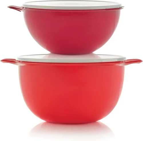 Tupperware Brand Thatsa - Juego de tazones de preparación y almacenamiento, aptos para lavavajillas y sin BPA, incluye mega tazón (10L/42 tazas),