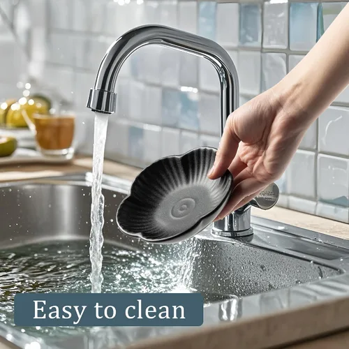 Miniatura 3 de Mecaikru Tazones de comida para gatos, platos de cerámica para gatos, plato para comida, agua y aperitivos, 4.72 pulgadas, uso en interiores