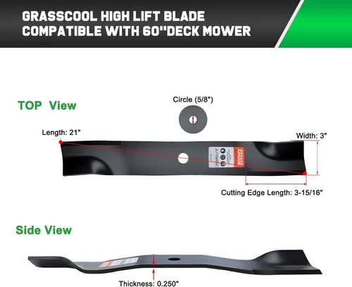 Miniatura 133 de Grasscool Lawn Mower Blades