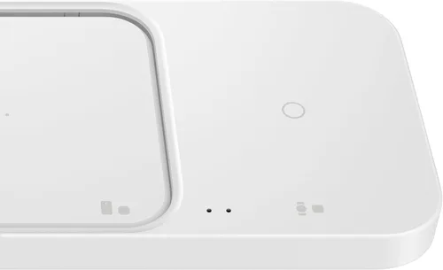 Miniatura 6 de Samsung Cargador inalámbrico oficial de 15 W Duo [2022] con adaptador de viaje, blanco