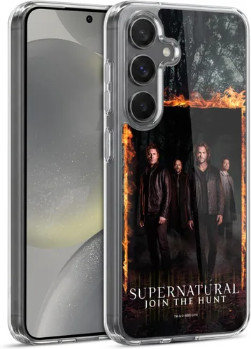Miniatura 26 de Head Case Designs Supernatural Sam, Dean & Castiel Key Art - Funda de gel con licencia oficial [protección de grado militar] compatible con Google