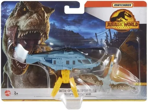 Miniatura 6 de Hot Wheels Jurassic World Rebirth, vehículo de colección de dinosaurios y figura (Dilophosaurus Lifter)