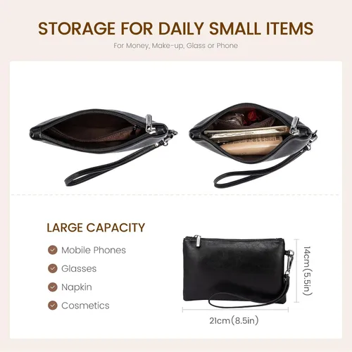 Miniatura 6 de LOVEVOOK Bolsa de mano para laptop para mujer, 15.6 pulgadas, de gran capacidad, de cuero vintage, impermeable, con bolso de mano, regalo ideal