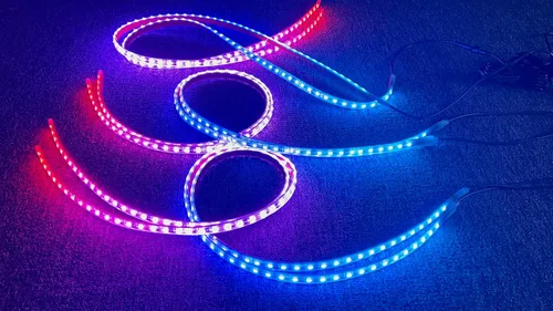 Miniatura 5 de Tira de luces LED RGB de 14 piezas de 5 pies para Polaris Slingshot Can-Am Spyder Ryker 2015-2026, kit de iluminación de acento de capó de rejilla