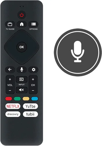Miniatura 2 de URMT26CND002 - Control remoto de voz de repuesto para Philips Smart TV 55PUL7672/F7 55PUL7552/F7 50PUL7552/F7 643PUL7652/F7 65PUL7552 50PUL7672/F7