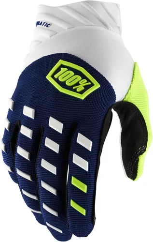 Miniatura 4 de 100% AIRMATIC - Guantes de motocross y ciclismo de montaña, equipo de protección duradero para MTB y motocross