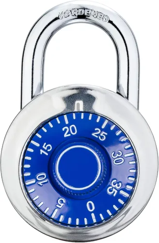 Miniatura 10 de Lock 1 paquetes de cerradura de combinación para casilleros de gimnasio y escuela, candado de combinación segura Mini cerradura de combinación Negro