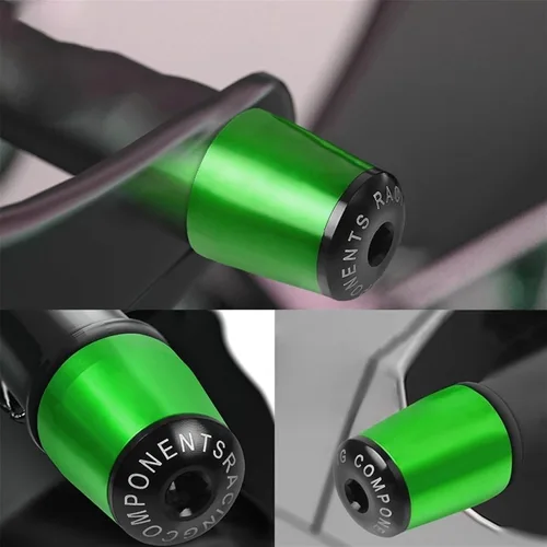Miniatura 5 de Motocicleta para Y&AMAHA XTZ125 XTZ 125 2021 2022 2023 78 pulgadas 22MM Tapas de empuñadura antivibraciones Tapones de manillar de motocicleta Negro