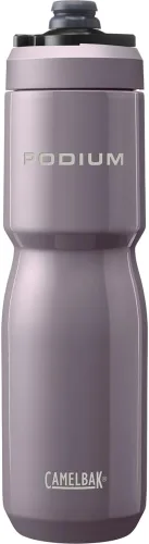 Miniatura 15 de CamelBak Podium Steel - Botella de agua térmica para bicicleta de acero inoxidable, color piedra, 18 oz
