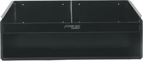 Miniatura 3 de Extreme Max 5001.6139 Organizador de Gabinete de Aluminio de Doble Bahía para Cascos con Montaje en Pared para Remolque de Carreras Cerrado, Taller