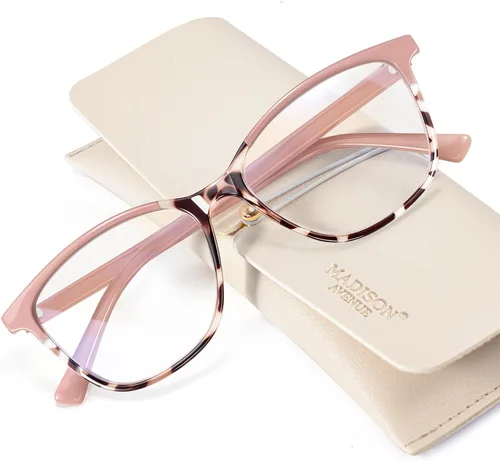 Miniatura 8 de Madison Avenue TR90 Blue Light Blocking Glasses for Women, Anti Eyestrain Glare Classic TV Phone Computer Gaming Eyeglasses