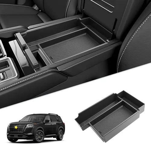 Miniatura 13 de SKTU Compatible con 2020-2024 2025 Land Rover Defender organizador de consola central 2023 2024 2025 accesorios Defender 2024 2025 bandeja