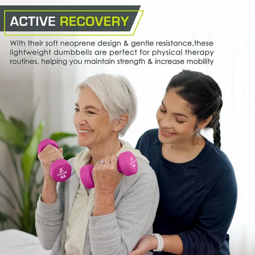Miniatura 6 de ProsourceFit Neoprene Dumbbell Coated for Non-Slip Grip
