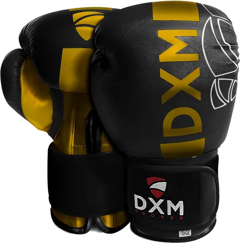 DXM SPORTS Guantes de boxeo para hombres y mujeres, guantes de entrenamiento de boxeo, guantes de kickboxing, guantes de sparring, guantes de