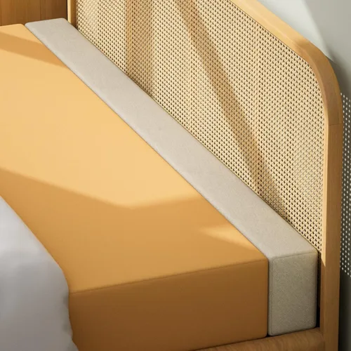Miniatura 10 de DEEPSHARK - Relleno para hueco de cama de tamaño matrimonial, esponja de alta densidad 45D, funda extraíble y lavable, relleno extendido de colchón