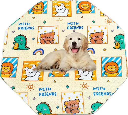 Miniatura 12 de Nueva alfombrilla de corral para perros mejorada, almohadilla para jaula de perros personalizada, almohadillas para cachorros, [corral no incluido]